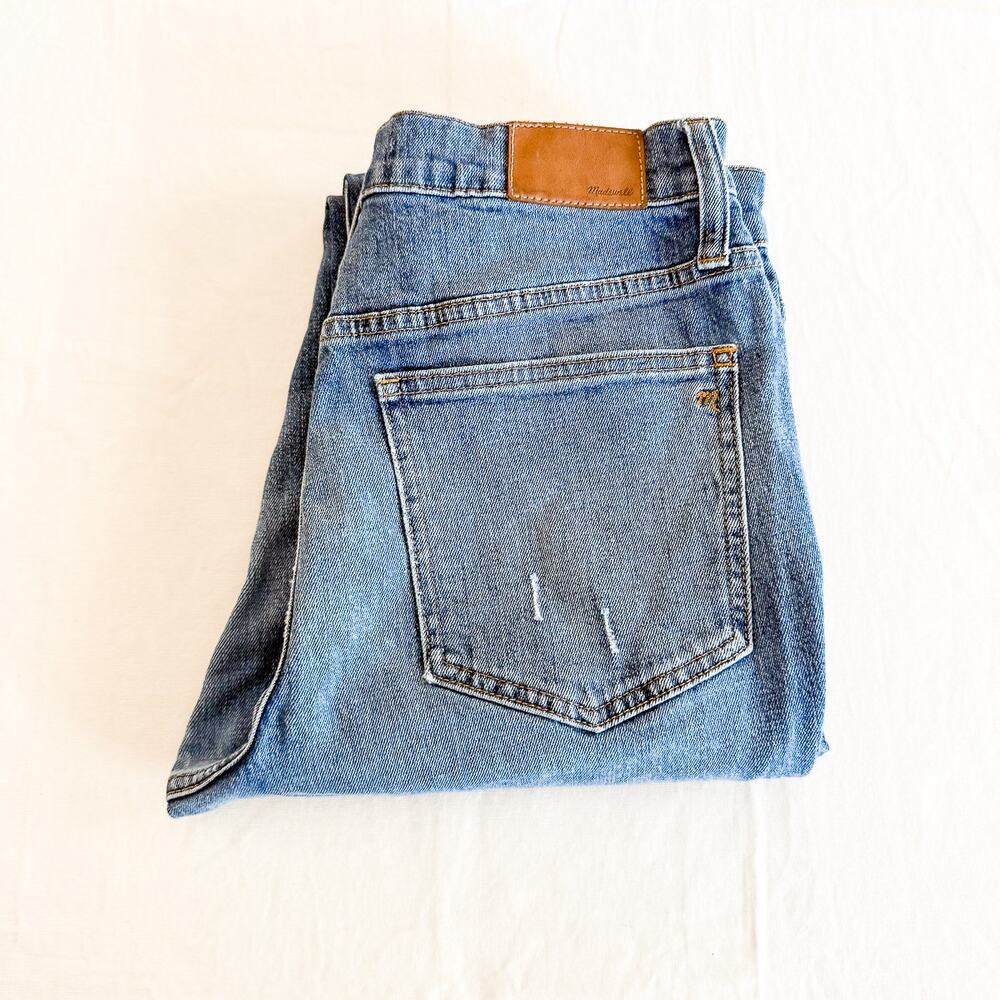 Madewell The Perfect Vintage Crop Jean Denim Size 28